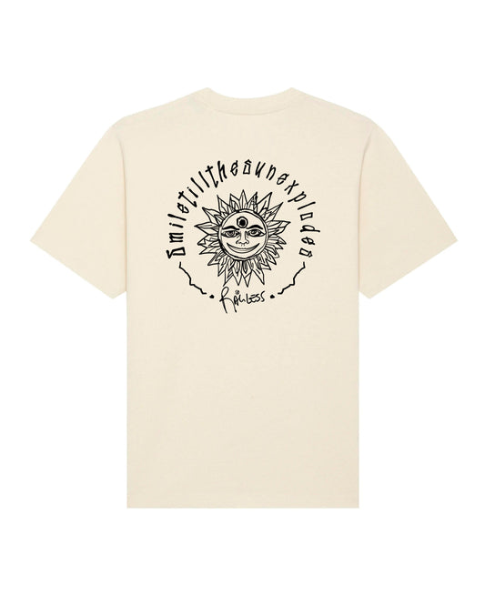 Smile Till The Sun Explodes Black | T Shirt lässig