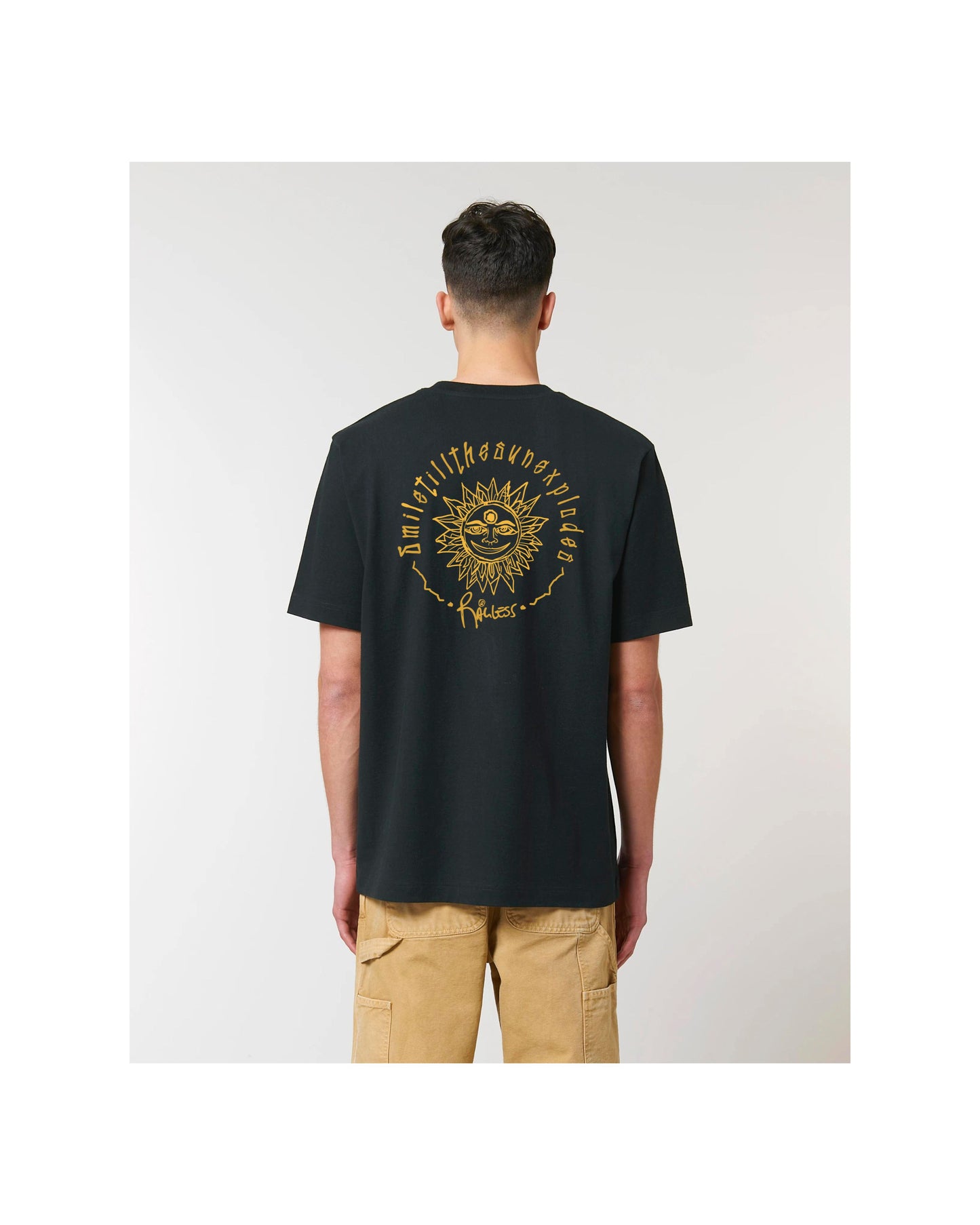 Smile Till The Sun Explodes Gold | T Shirt casual