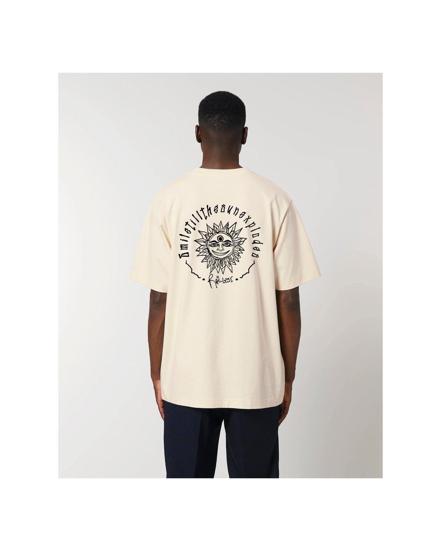 Smile Till The Sun Explodes Black | T Shirt lässig